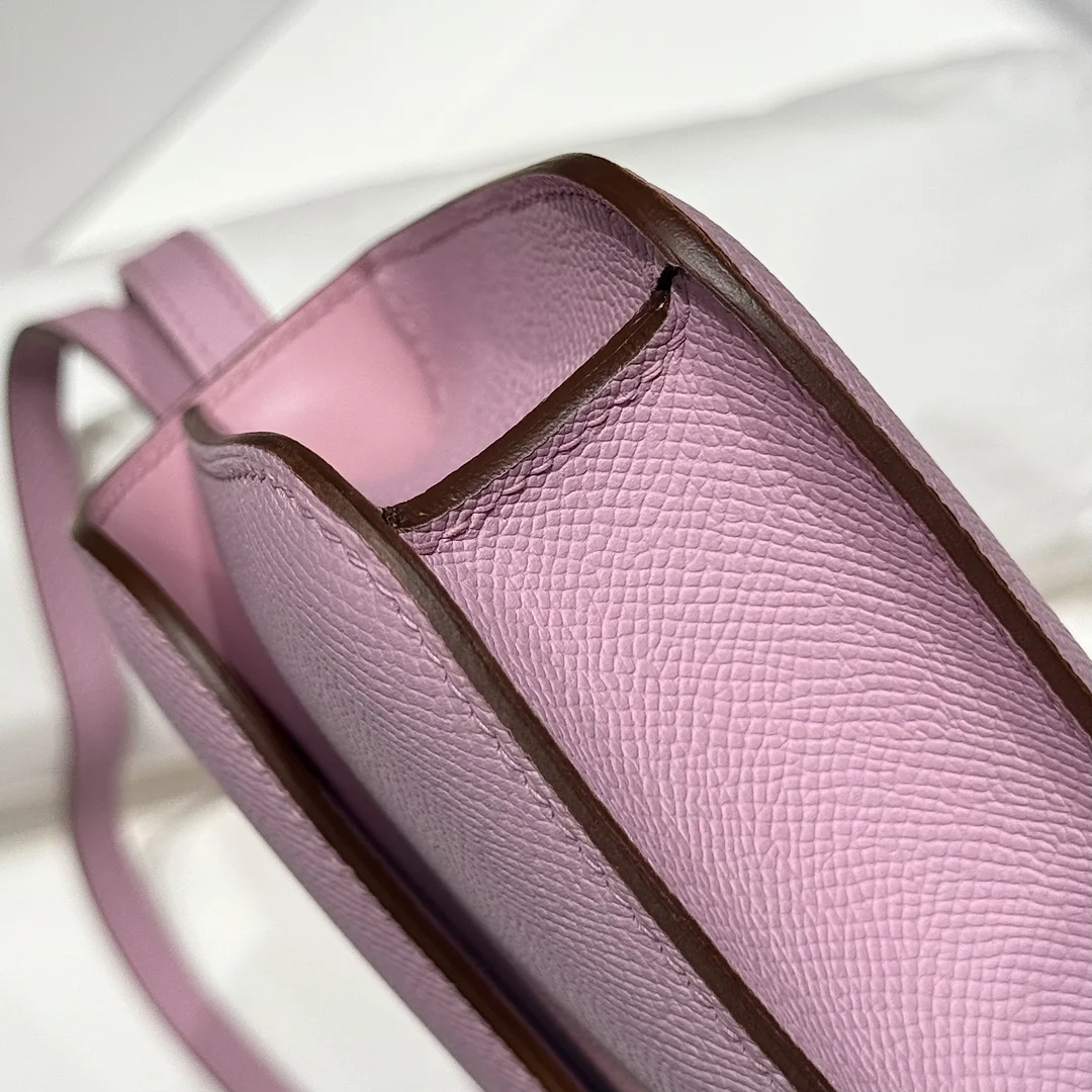 HERMES Shoulder Bags Leather (Pink-Gold) 24X12X4CM A100202608090528 - Image 7