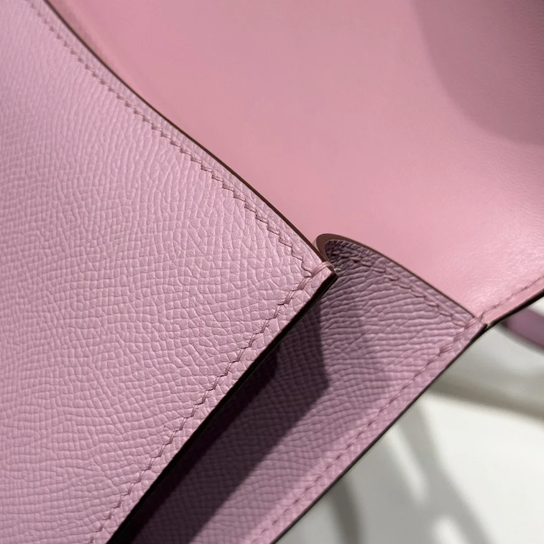 HERMES Shoulder Bags Leather (Pink-Gold) 24X12X4CM A100202608090528 - Image 8