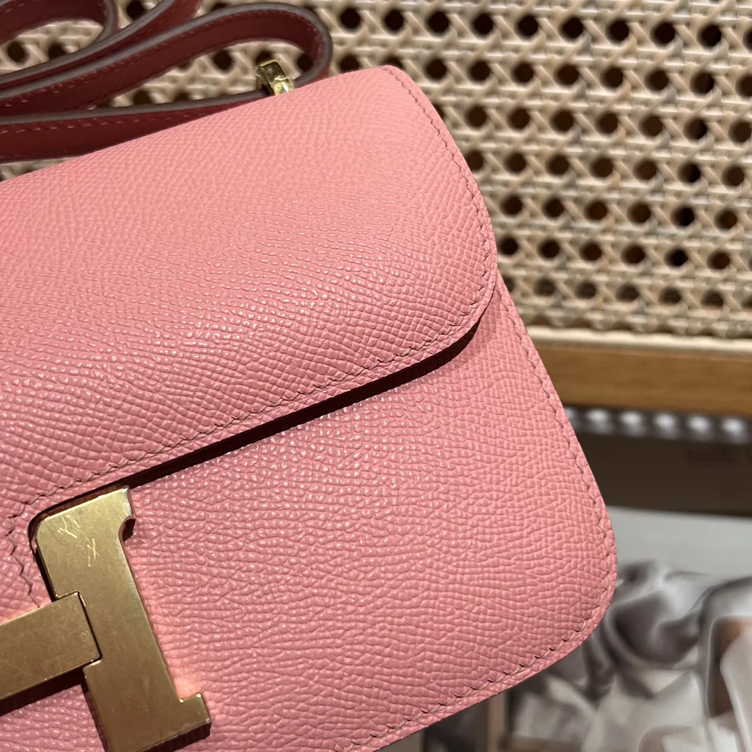 HERMES Shoulder Bags Leather (Pink-Gold) One Size A100202608090500 - Image 2
