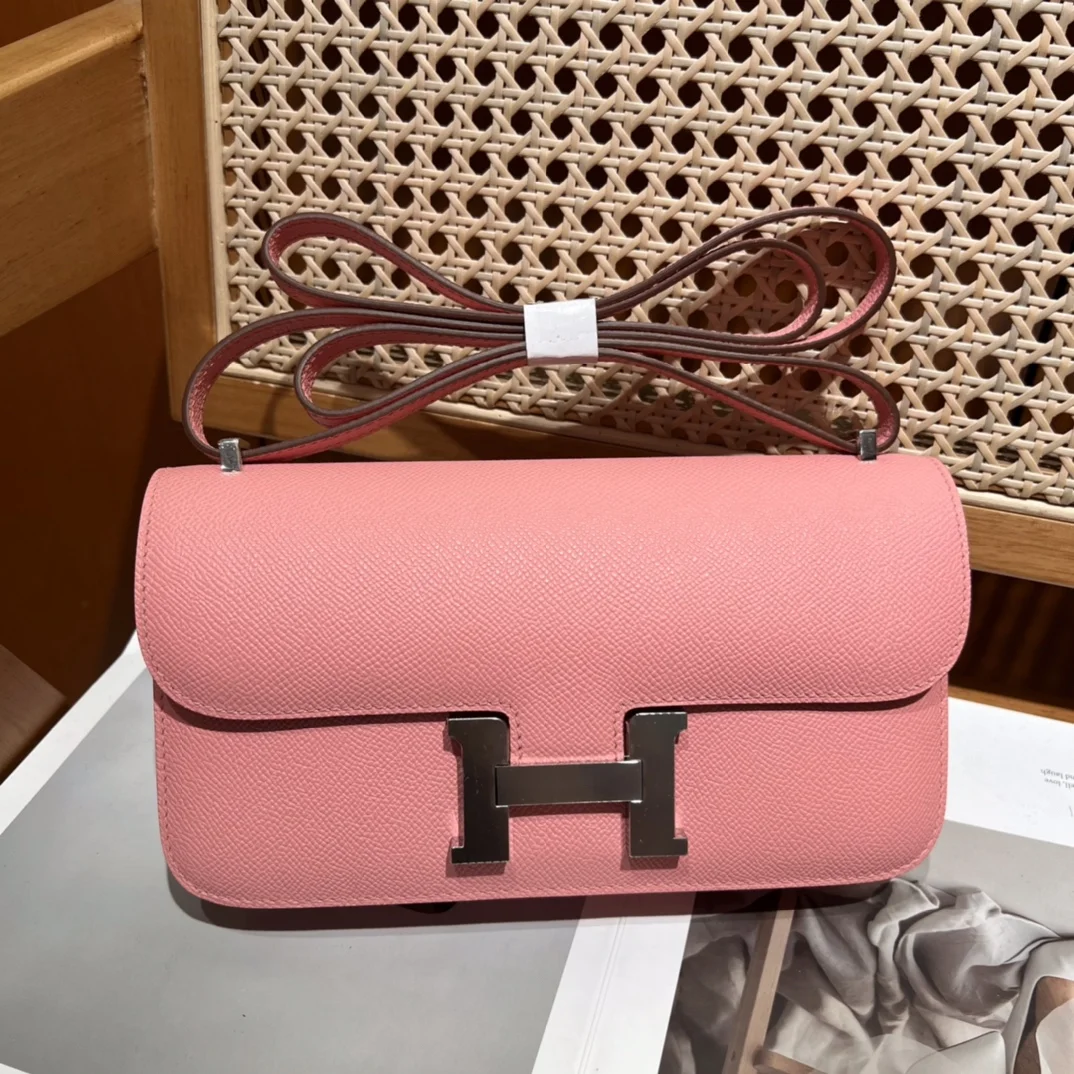 HERMES Shoulder Bags Leather (Pink-Gold) One Size A100202608090500 - Image 3