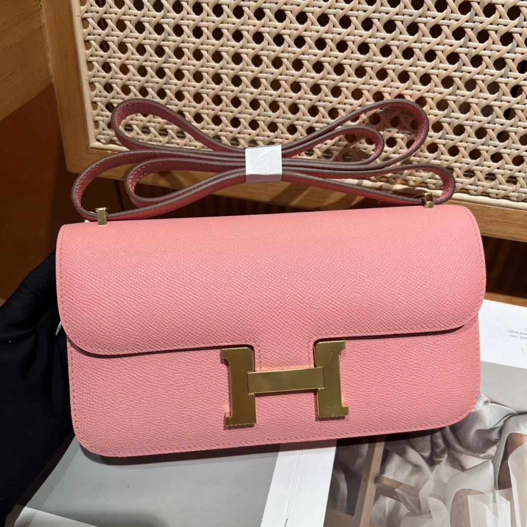 HERMES Shoulder Bags Leather (Pink-Gold) One Size A100202608090500 - Image 4