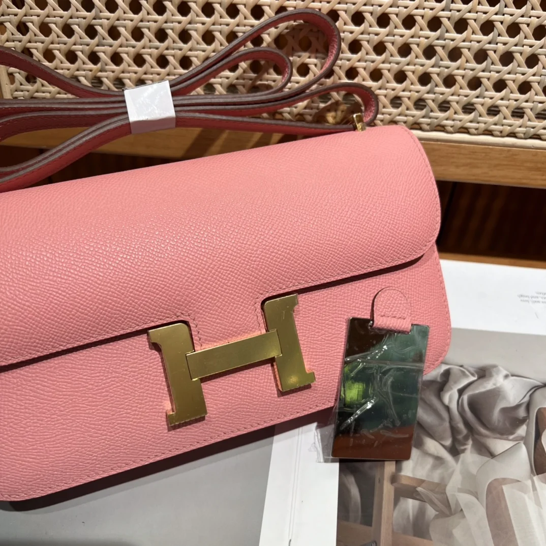 HERMES Shoulder Bags Leather (Pink-Gold) One Size A100202608090500 - Image 5