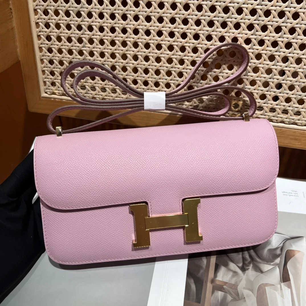 HERMES Shoulder Bags Leather (Pink-Gold) One Size A100202608090503 - Image 3