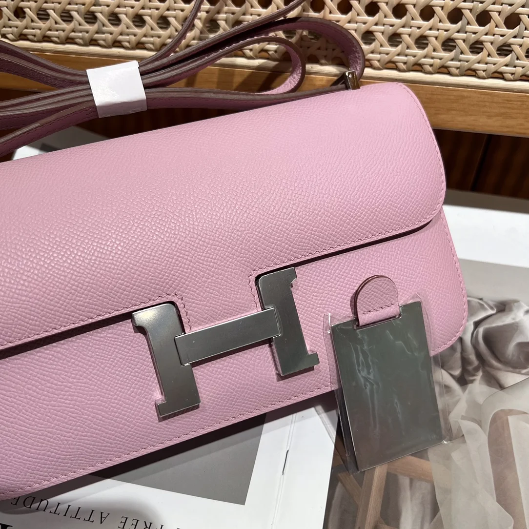 HERMES Shoulder Bags Leather (Pink-Gold) One Size A100202608090503 - Image 4