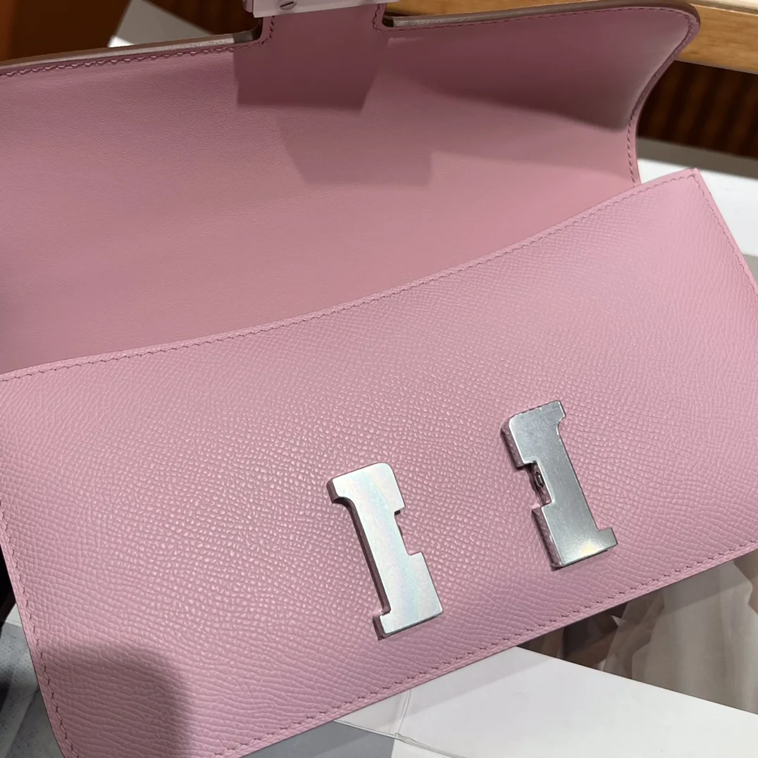 HERMES Shoulder Bags Leather (Pink-Gold) One Size A100202608090503 - Image 8