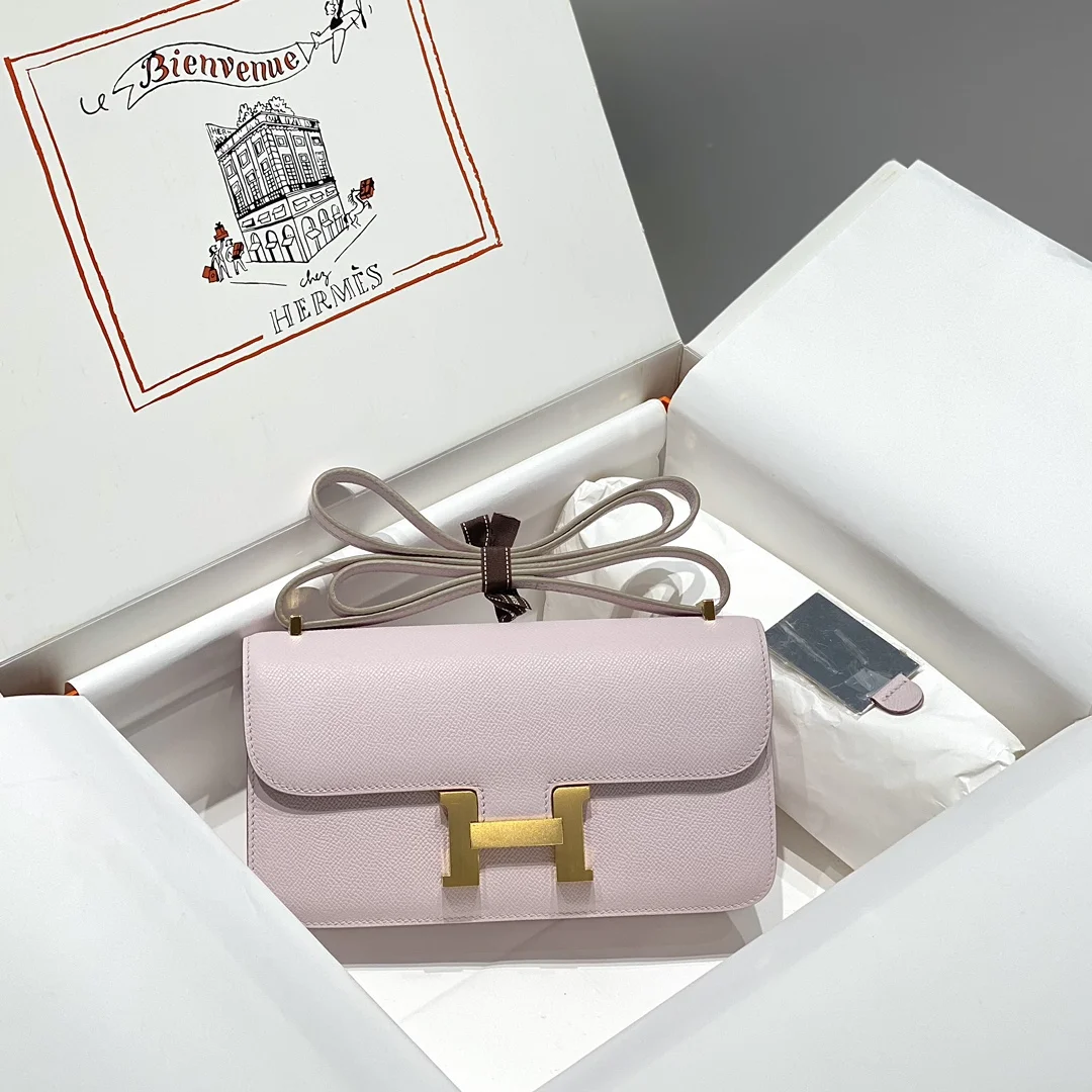 HERMES Shoulder Bags Leather (Pink-Gold) One Size A100202608090547 - Image 3