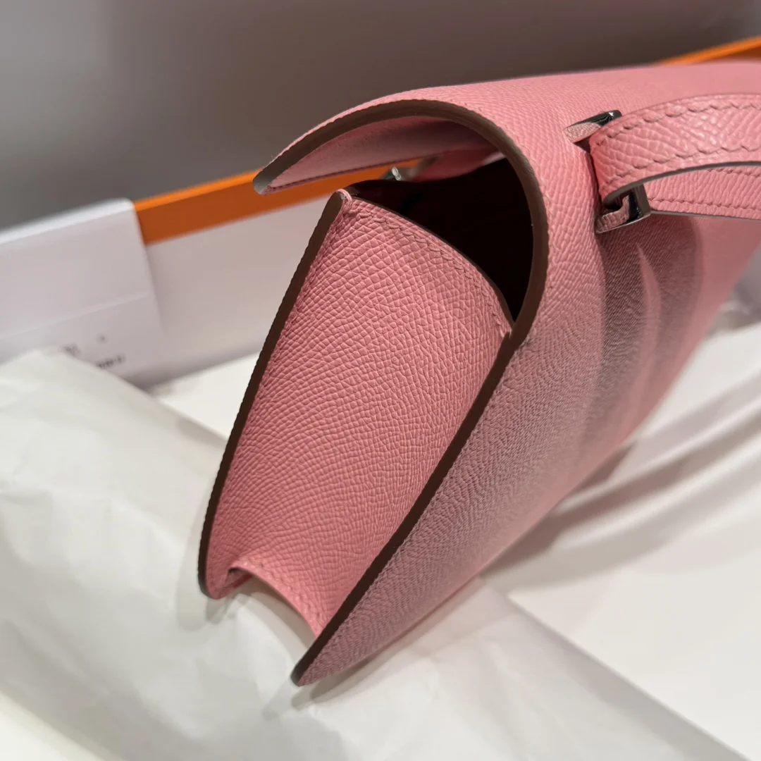 HERMES Shoulder Bags Leather (Pink-Silver) 24X12X4CM A100202608090527 - Image 3