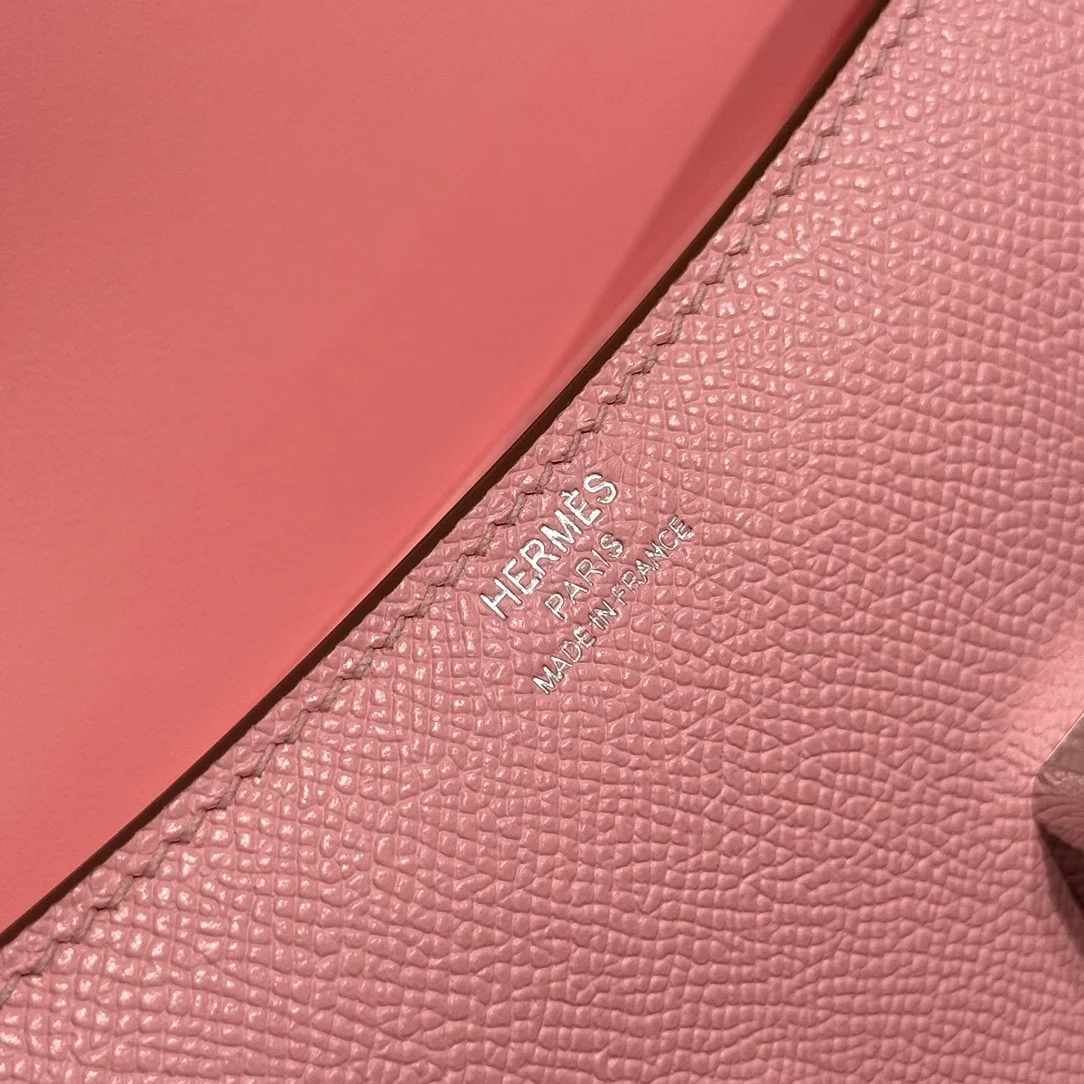 HERMES Shoulder Bags Leather (Pink-Silver) 24X12X4CM A100202608090527 - Image 5