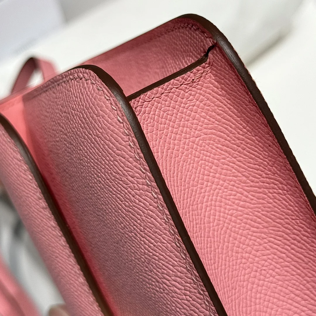 HERMES Shoulder Bags Leather (Pink-Silver) 24X12X4CM A100202608090527 - Image 7