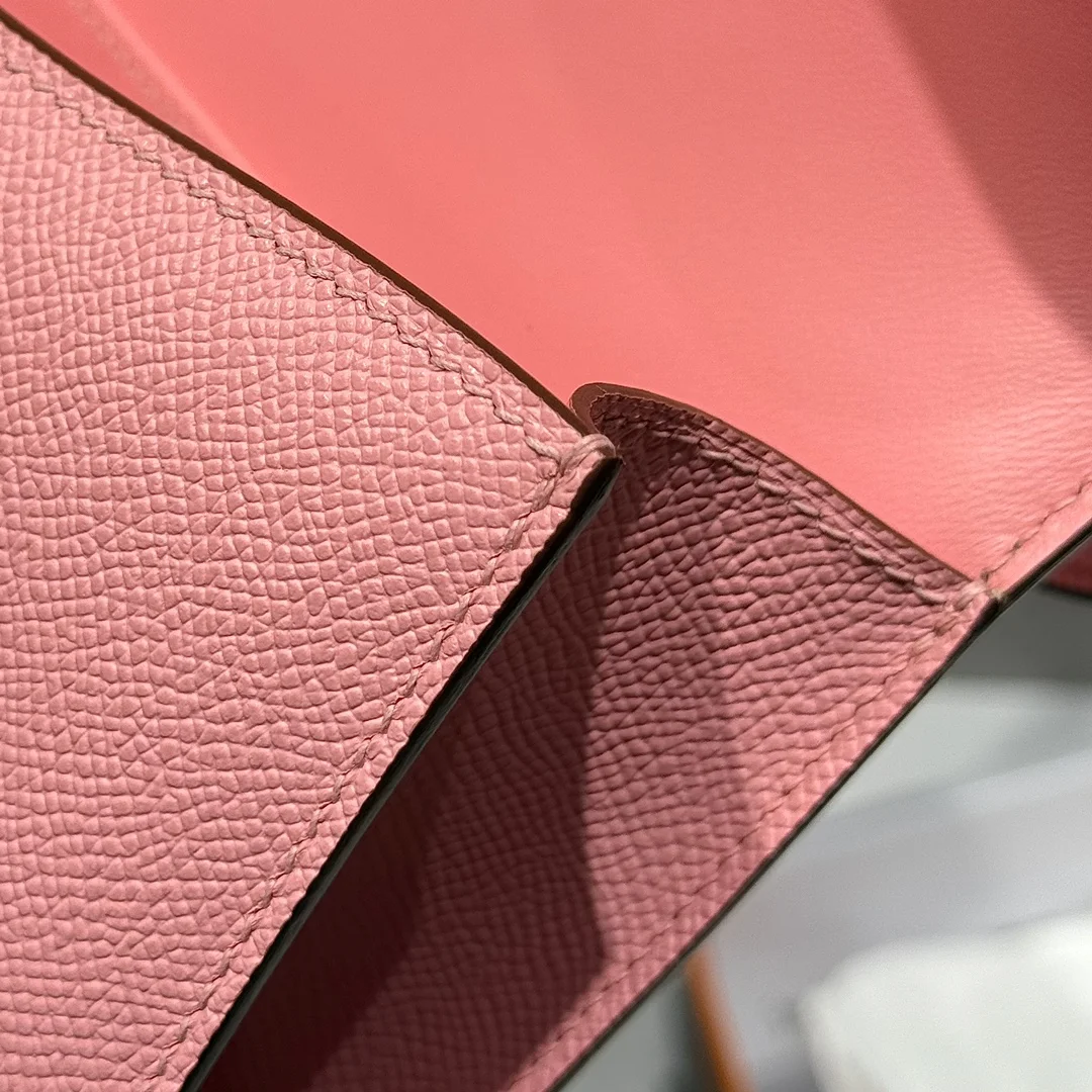 HERMES Shoulder Bags Leather (Pink-Silver) 24X12X4CM A100202608090527 - Image 8
