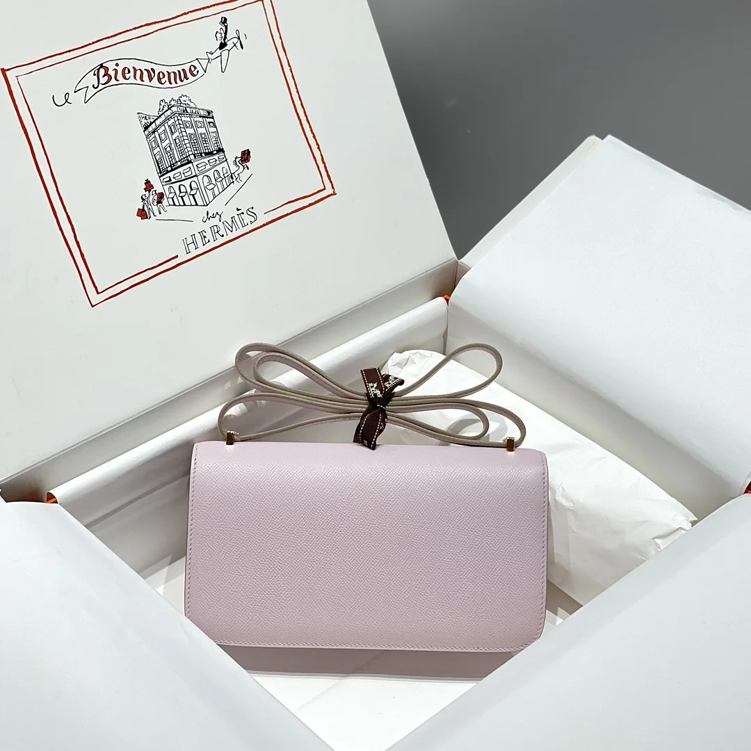 HERMES Shoulder Bags Leather (Pink-Silver) One Size A100202608090546 - Image 3