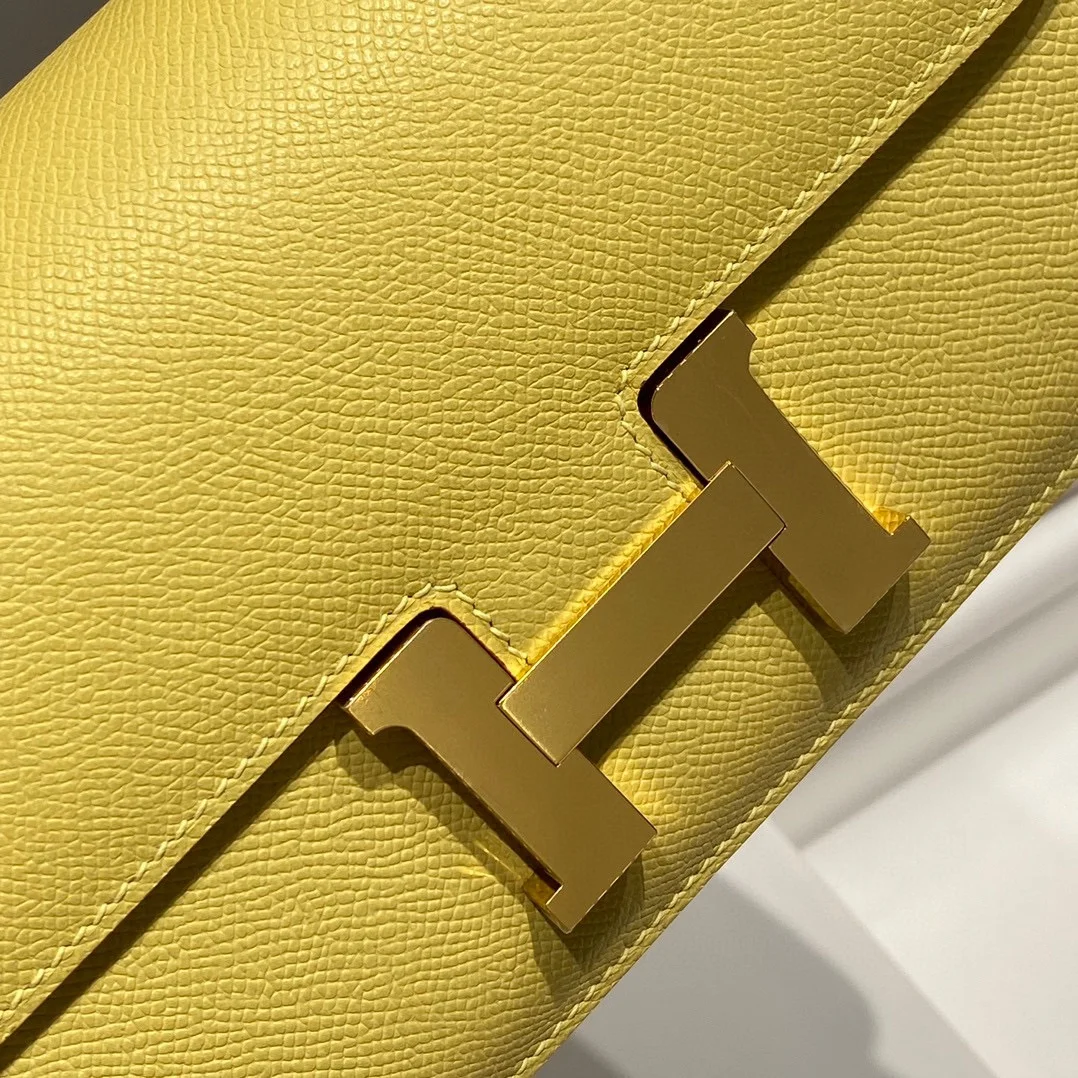 HERMES Shoulder Bags Leather (Yellow-Gold) 24X12X4CM A100202608090541 - Image 5
