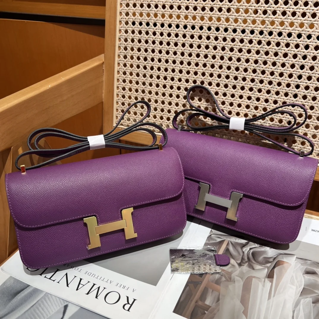HERMES Shoulder Bags (Purple-Gold) A100202608090504