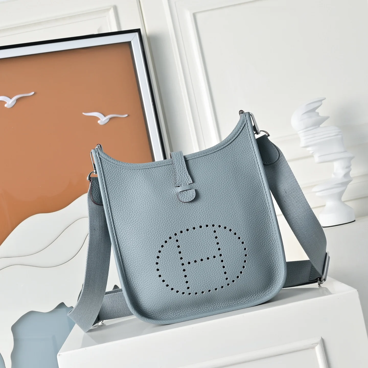HERMES Shoulder Bags TC Calfskin (Blue) 23CM H50202608090962
