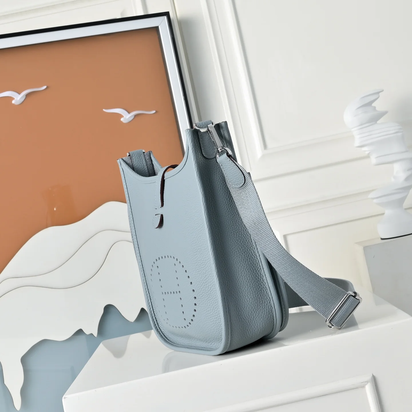 HERMES Shoulder Bags TC Calfskin (Blue) 23CM H50202608090962 - Image 2
