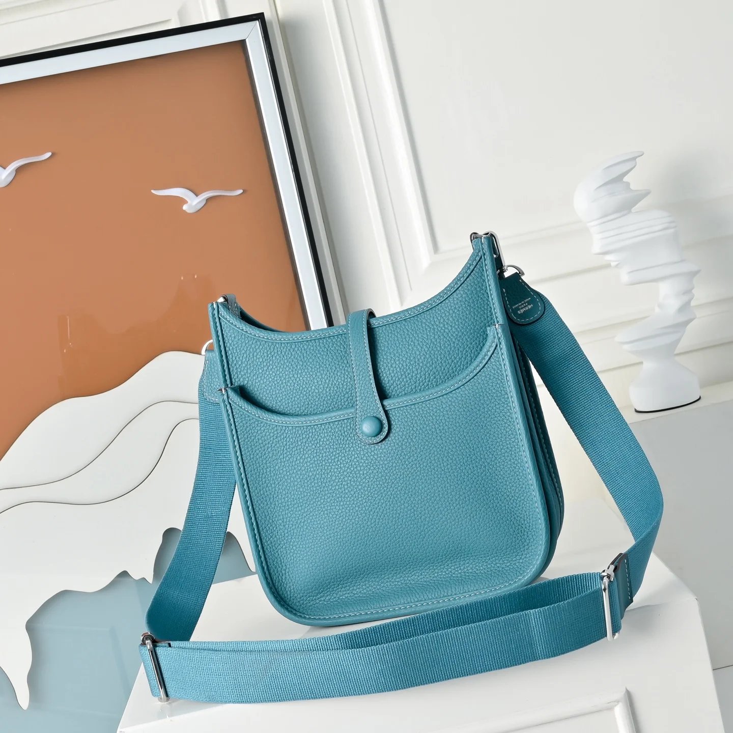 HERMES Shoulder Bags TC Calfskin (Blue) 23CM H50202608090968 - Image 3