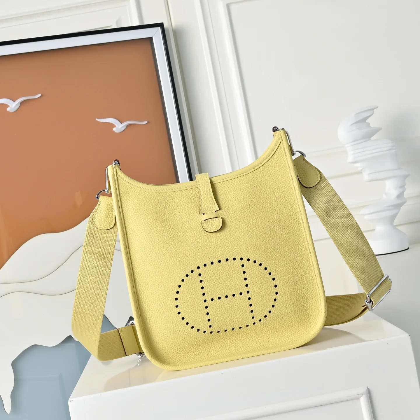 HERMES Shoulder Bags TC Calfskin (Yellow) 23CM H50202608090970