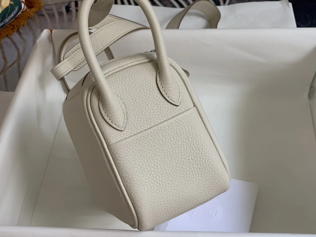 HERMES Shoulder Bags TC Leather (Beige) 19CM H50202608090374 - Image 4