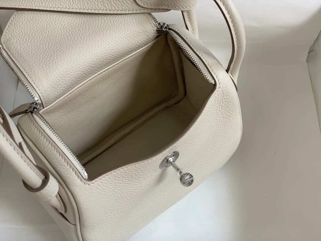 HERMES Shoulder Bags TC Leather (Beige) 19CM H50202608090374 - Image 8