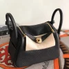 HERMES Shoulder Bags TC Leather (Black-Gold) 19CM H50202608090347