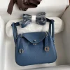 HERMES Shoulder Bags TC Leather (Blue) 19CM H50202608090349