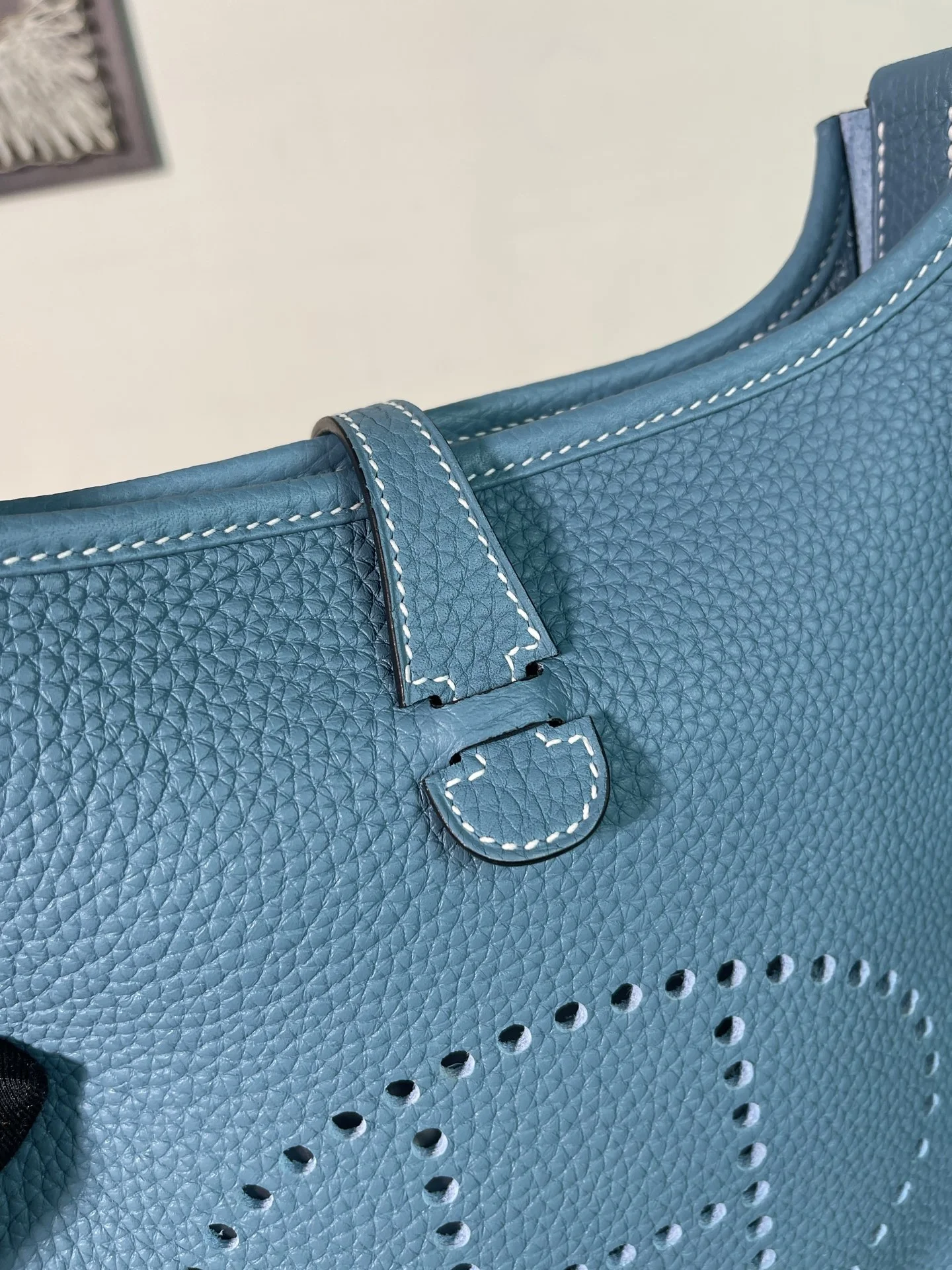 HERMES Shoulder Bags TC Leather (Blue) 23CM H50202608091315 - Image 3