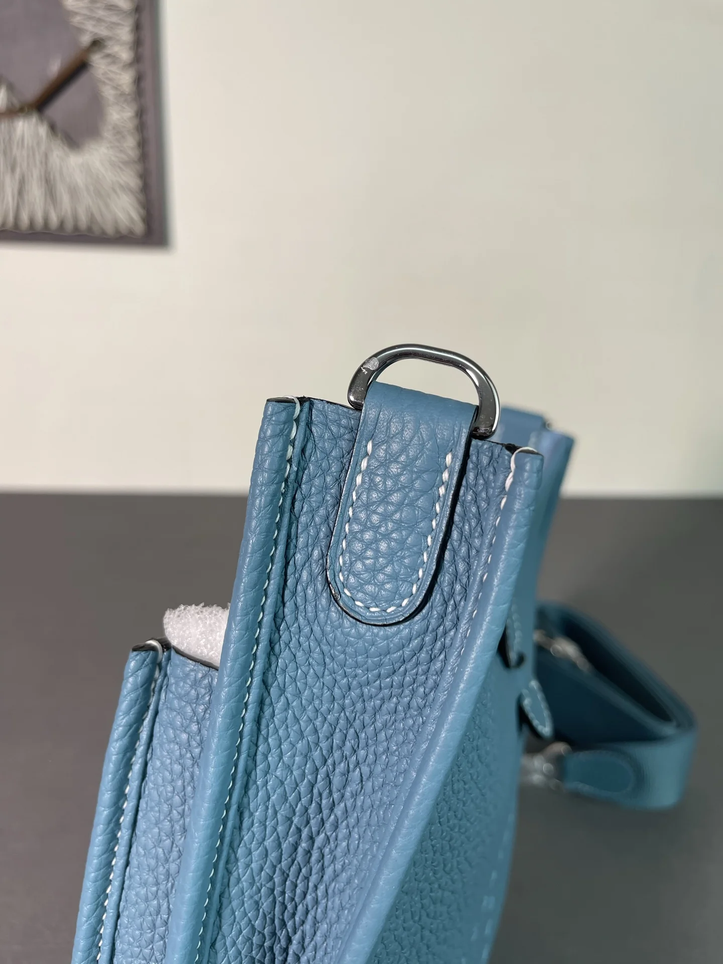 HERMES Shoulder Bags TC Leather (Blue) 23CM H50202608091315 - Image 5