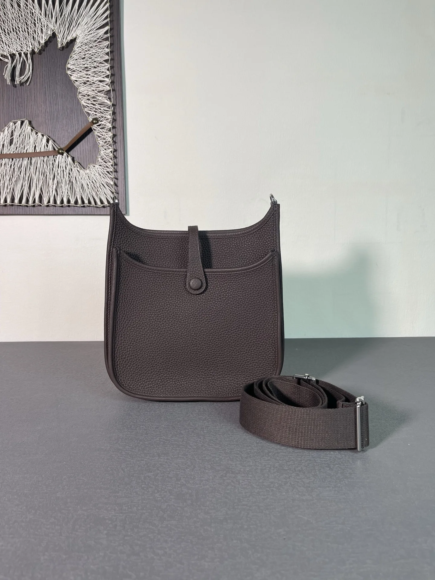 HERMES Shoulder Bags TC Leather (Brown) 23CM H50202608091313 - Image 3