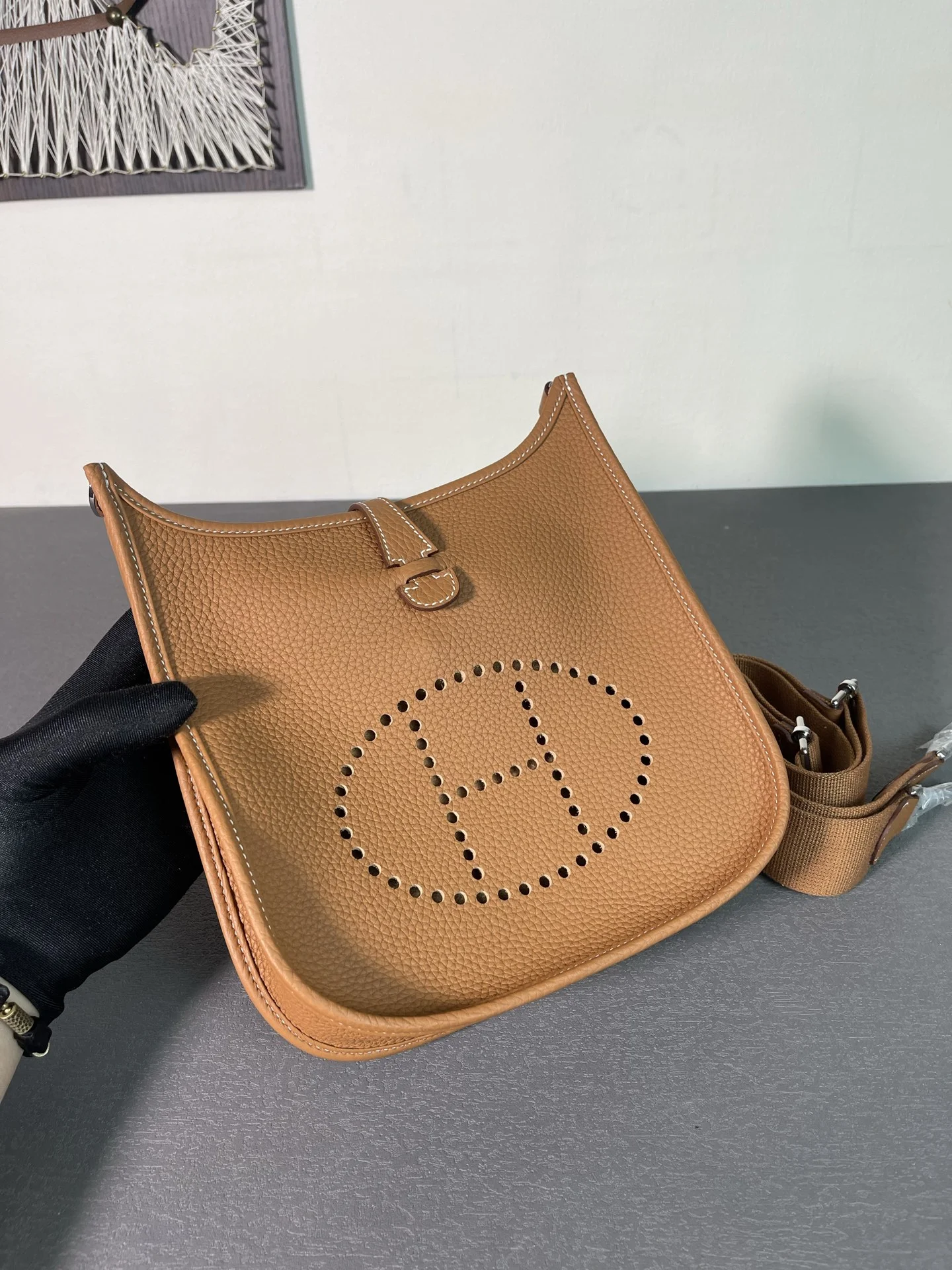 HERMES Shoulder Bags TC Leather (Brown) 23CM H50202608091314 - Image 3