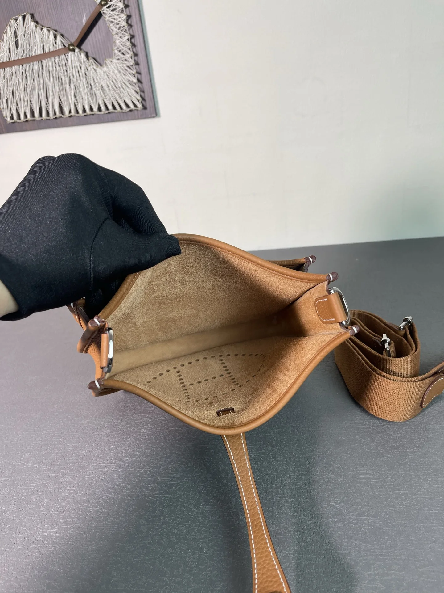 HERMES Shoulder Bags TC Leather (Brown) 23CM H50202608091314 - Image 5