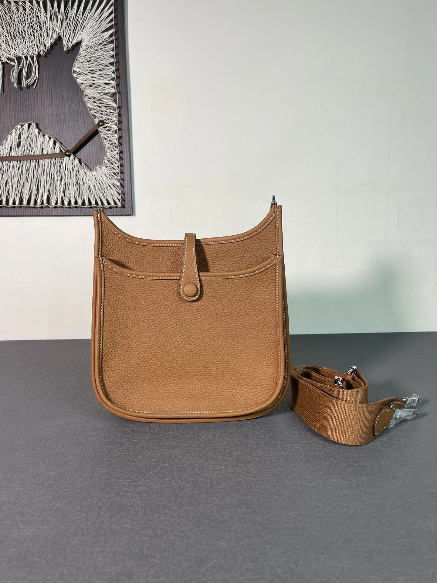 HERMES Shoulder Bags TC Leather (Brown) 23CM H50202608091314 - Image 6