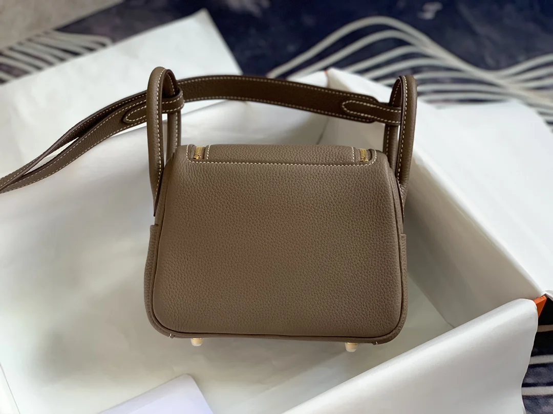 HERMES Shoulder Bags TC Leather (Brown-Gold) 19CM H50202608090381 - Image 3