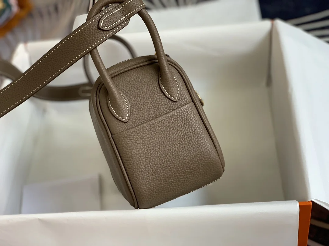 HERMES Shoulder Bags TC Leather (Brown-Gold) 19CM H50202608090381 - Image 4