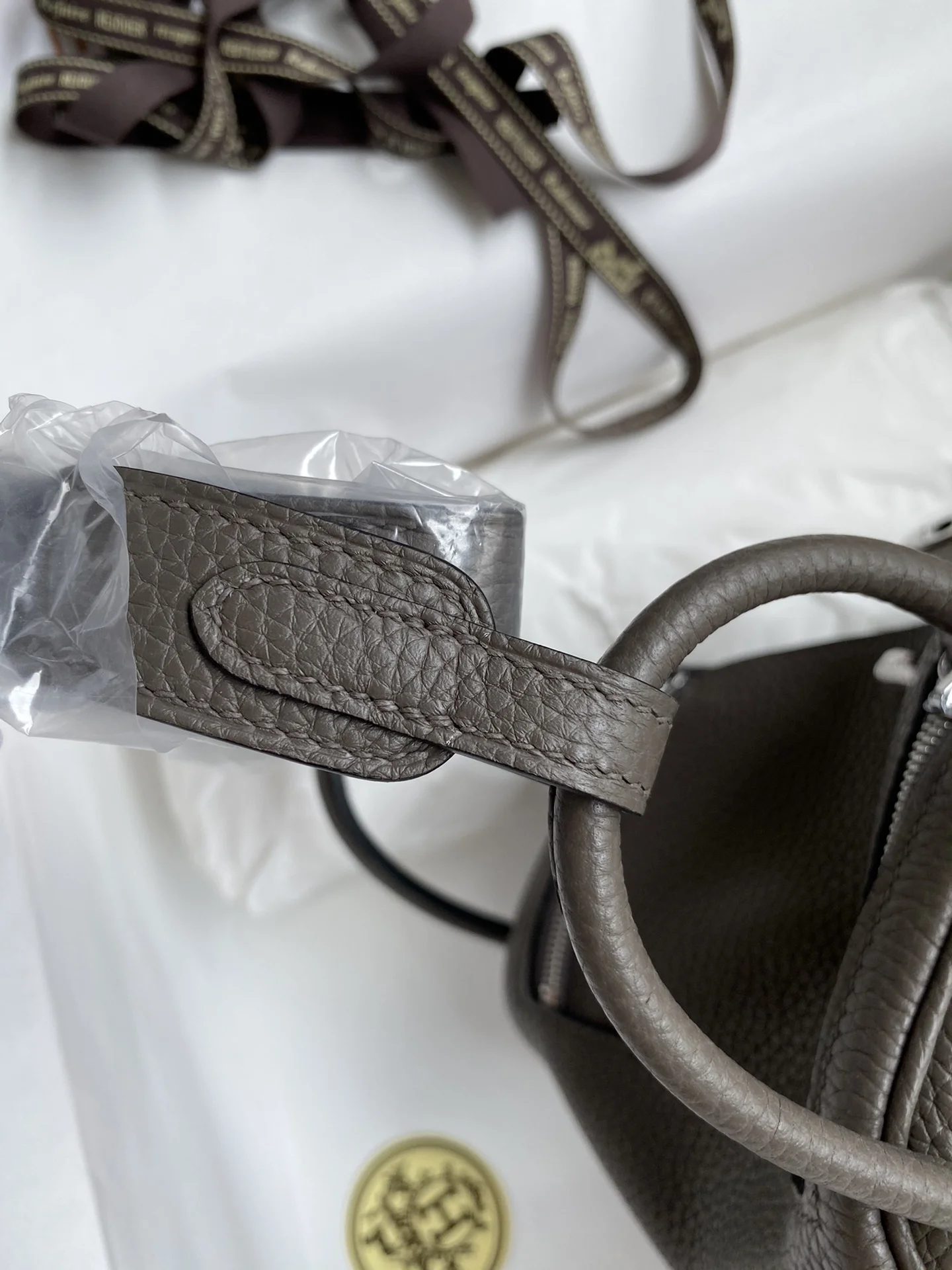 HERMES Shoulder Bags TC Leather (Gray-Silver) 19CM H50202608090415 - Image 5