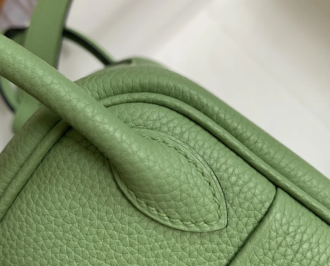 HERMES Shoulder Bags TC Leather (Green-Gold) 19CM H50202608090372 - Image 7
