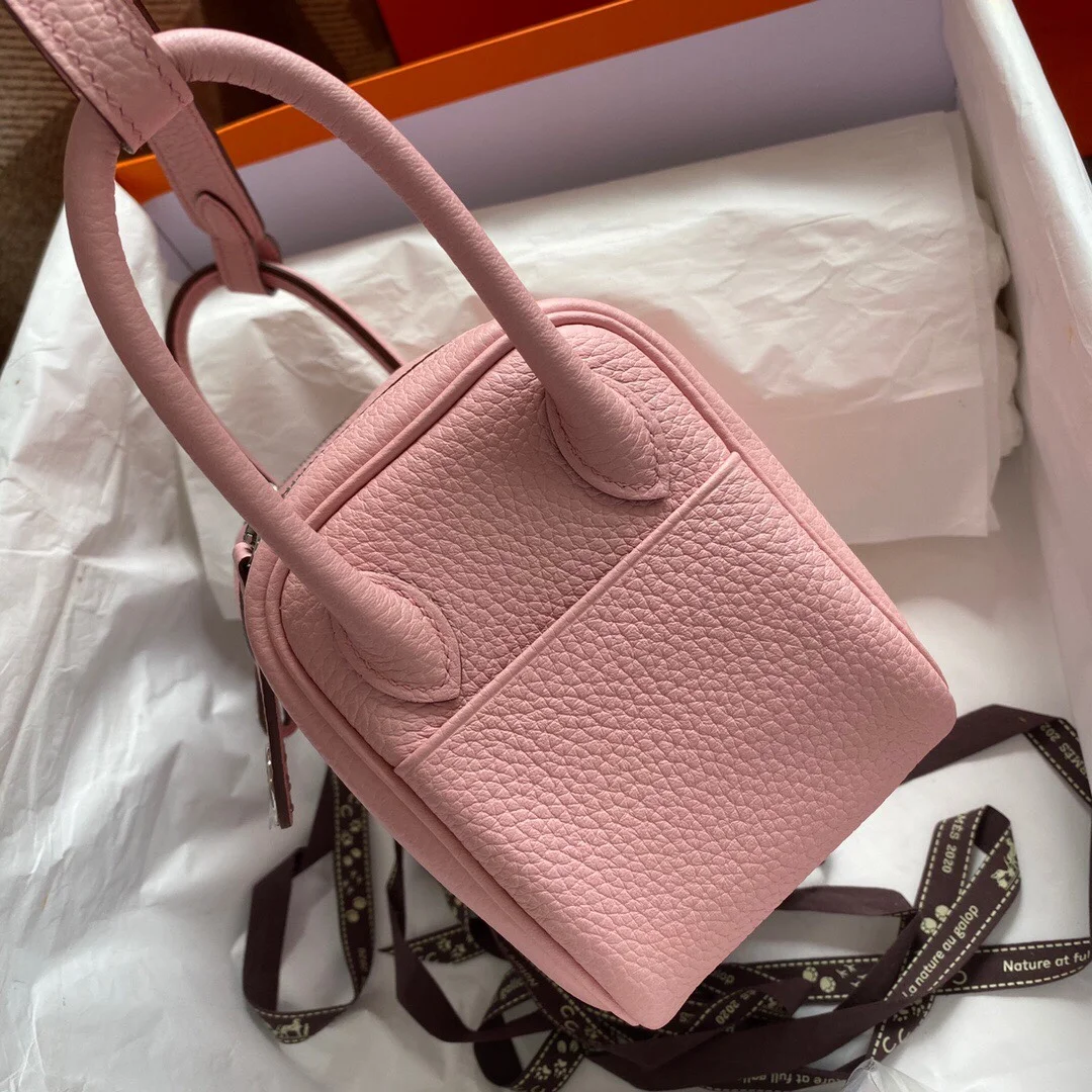 HERMES Shoulder Bags TC Leather (Pink) One Size H50202608090386 - Image 2
