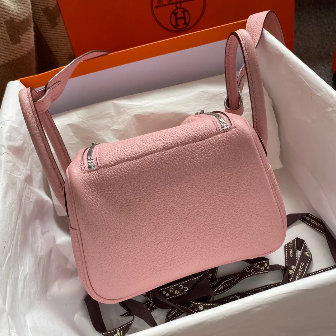 HERMES Shoulder Bags TC Leather (Pink) One Size H50202608090386 - Image 3