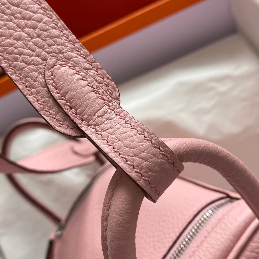 HERMES Shoulder Bags TC Leather (Pink) One Size H50202608090386 - Image 8