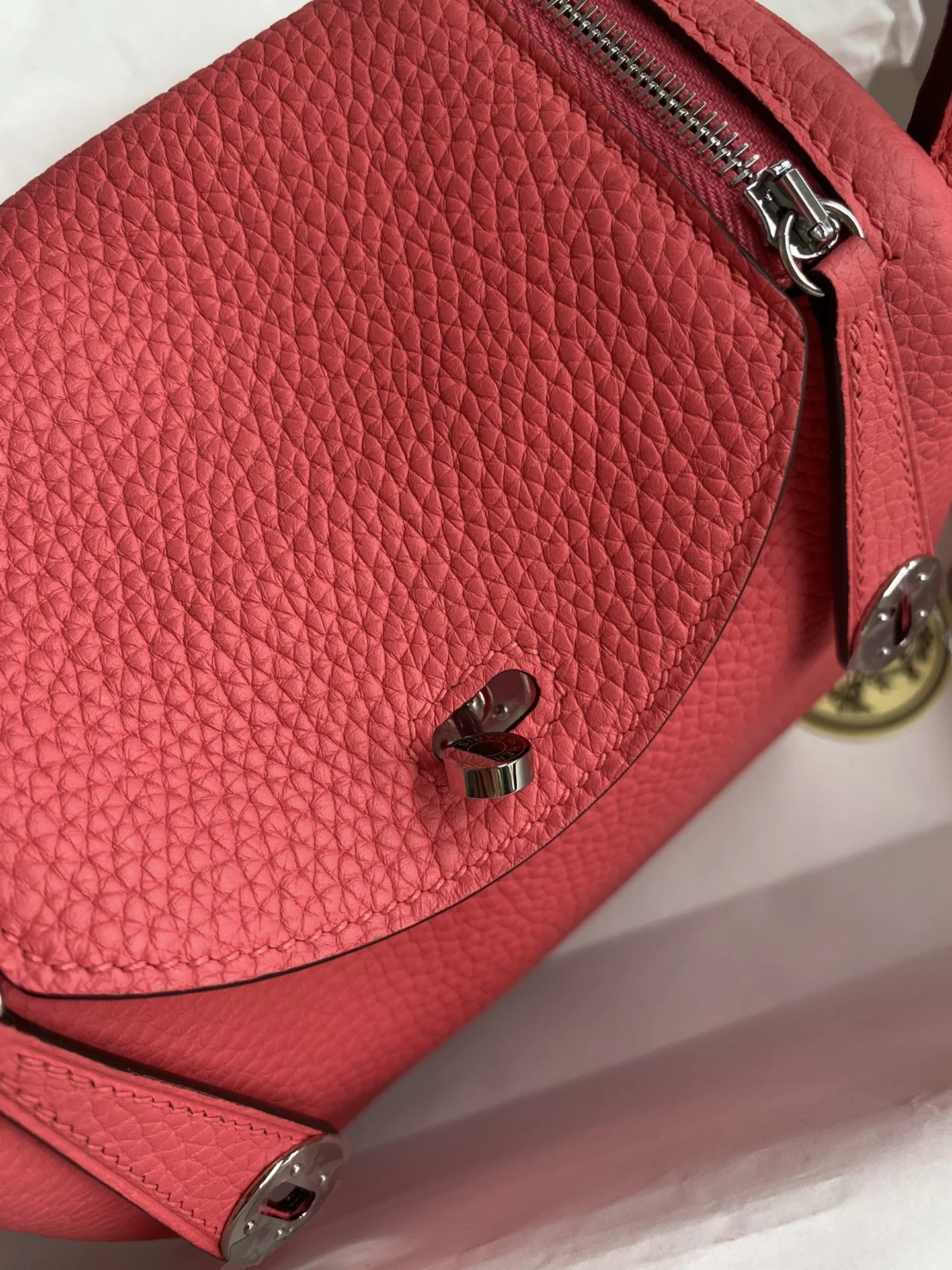 HERMES Shoulder Bags TC Leather (Pink-Silver) H50202608090396 - Image 4