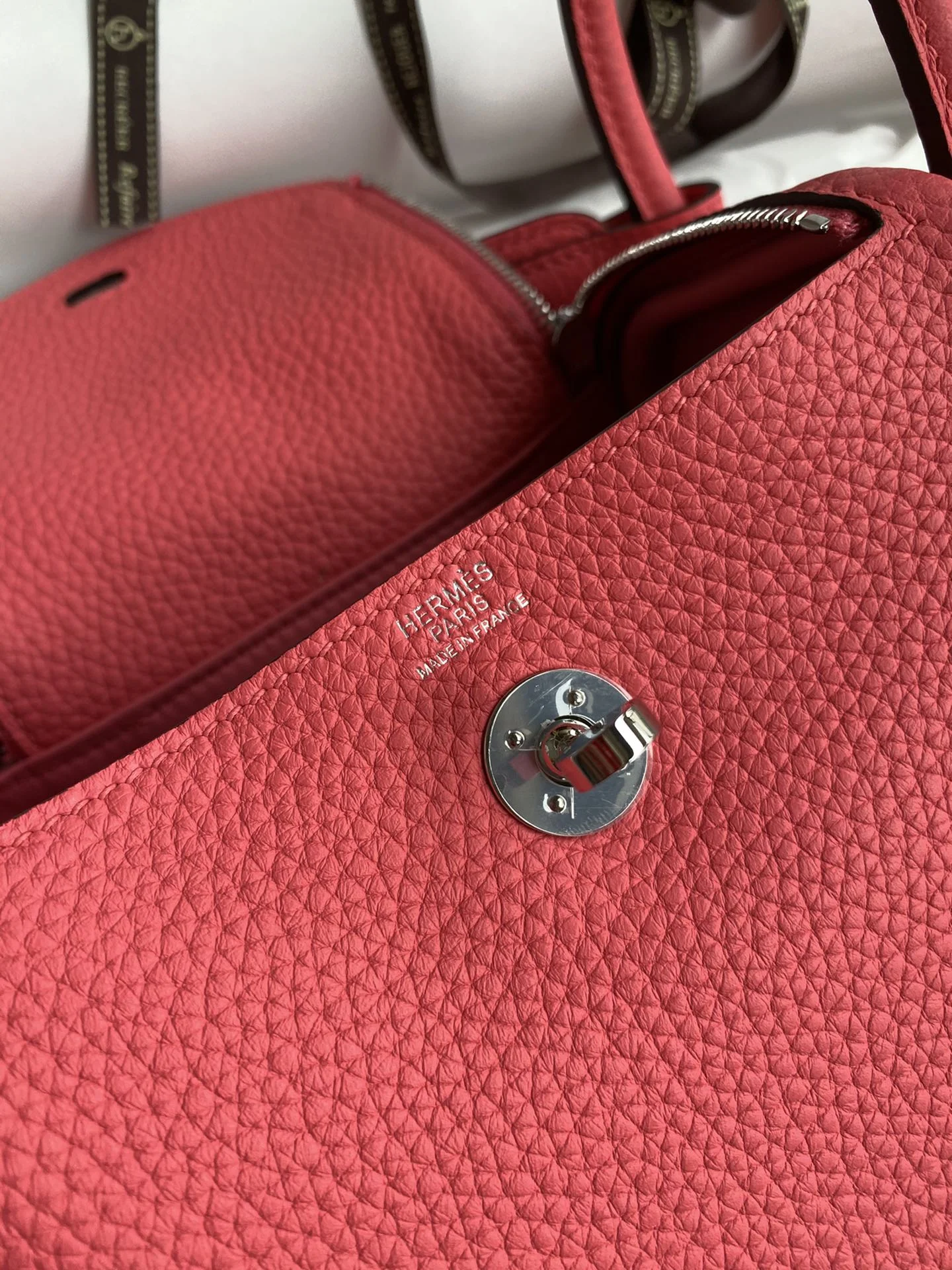 HERMES Shoulder Bags TC Leather (Pink-Silver) H50202608090396 - Image 8