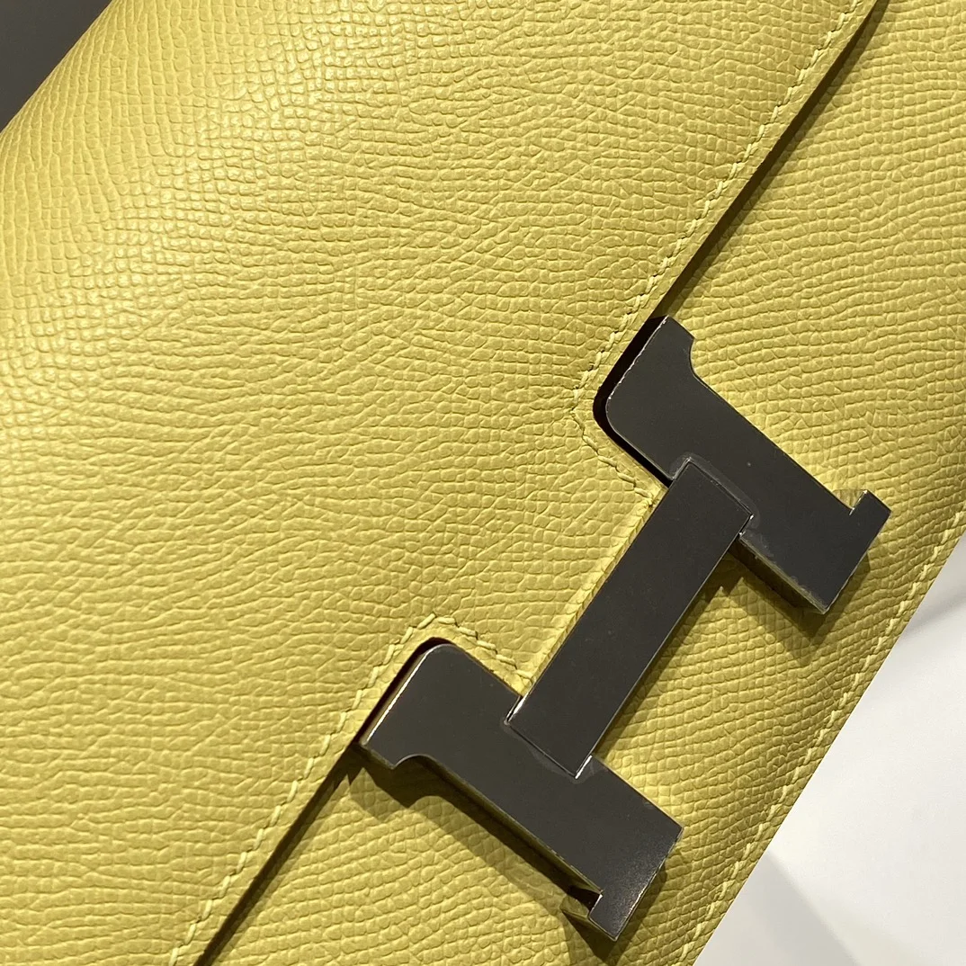 HERMES Shoulder Bags (Yellow-Silver) 24X12X4CM A100202608090540 - Image 6