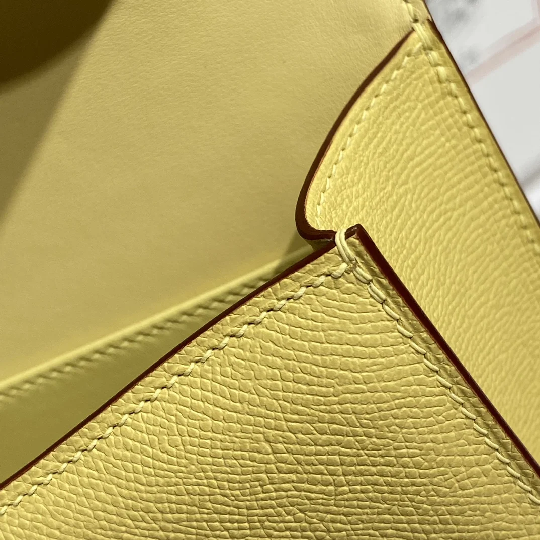 HERMES Shoulder Bags (Yellow-Silver) 24X12X4CM A100202608090540 - Image 8