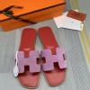 HERMES Slides Calf Leather EU35-40 B00202608031782