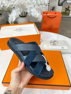 Alternative view of HERMES Slides Leather EU35-45 B20202608031768