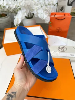 Alternative view of HERMES Slides Leather EU35-45 B20202608031770
