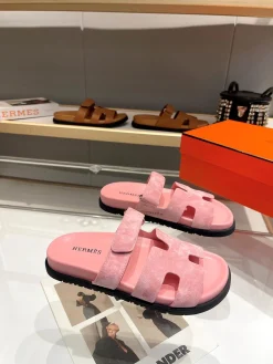 HERMES Slides Microfiber TPU EU35-45 A60202608030930