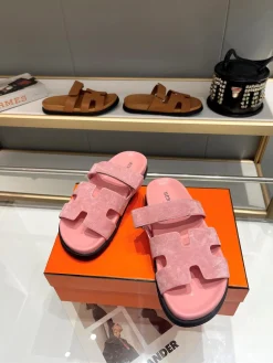 Alternative view of HERMES Slides Microfiber TPU EU35-45 A60202608030930