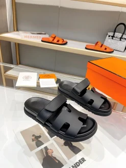 HERMES Slides Microfiber TPU EU35-45 A60202608030940