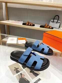Alternative view of HERMES Slides Microfiber TPU EU35-45 A60202608030944