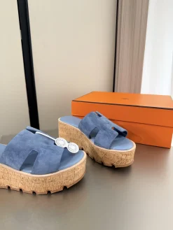 Alternative view of HERMES Slides Suede EU35-41 B70202608032743